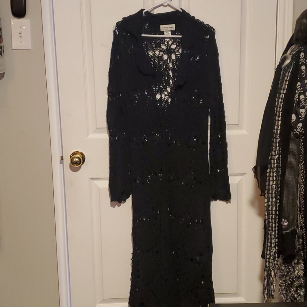 Crochet Black Jacket